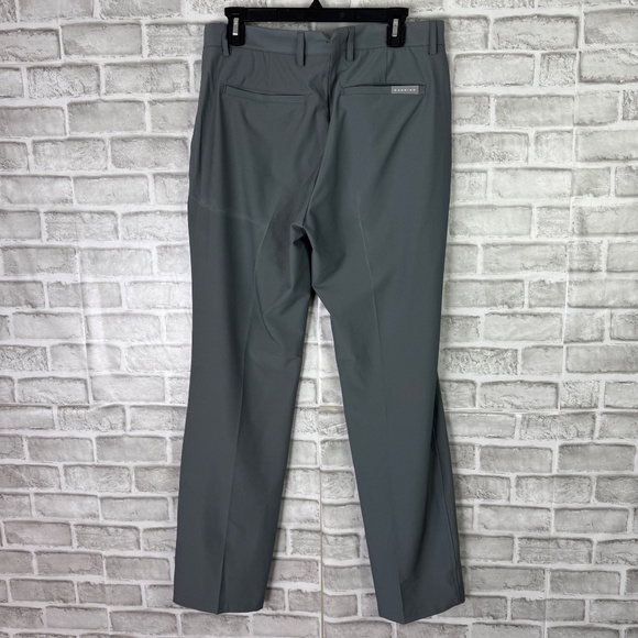 Dunning Golf Dark Gray Slash Pocket Casual Golf Pants Mens 32 x 32 Stretch - Picture 3 of 9
